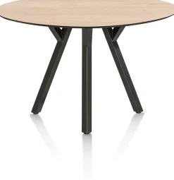 Sale XOOON MINATO bartafel - ellips - 180 x 100 cm (h: 92 cm) - eiken look