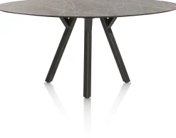 Discount XOOON MINATO bartafel - ellips - 240 x 110 cm (h: 92 cm) - lichtgrijs