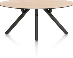 Discount XOOON MINATO eetkamertafel - ellips - 210 x 105 cm - eiken look