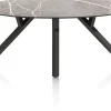 Best XOOON MINATO eetkamertafel - ellips - 210 x 105 cm - lichtgrijs