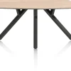 Outlet XOOON MINATO eetkamertafel - ovaal - 200 x 105 cm - eiken look