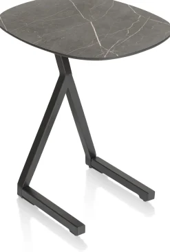 Best XOOON MINATO laptop-tafel 45 x 35 cm - hoogte 52 cm - marmerlook