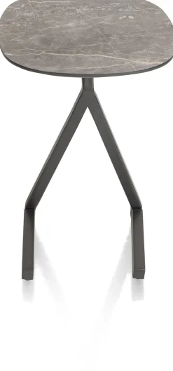 Sale XOOON MINATO laptop-tafel 45 x 35 cm - hoogte 52 cm - lichtgrijs