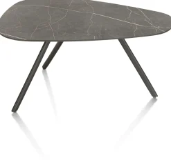 Outlet XOOON MINATO salontafel 75 x 45 cm - marmerlook