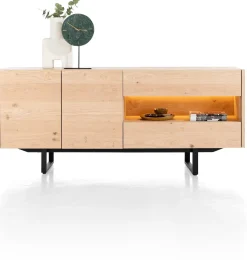 New XOOON Modali dressoir in naturel (+ LED) 190 cm -