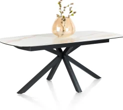 Outlet XOOON Montello eettafel met keramiek blad 200x100cm