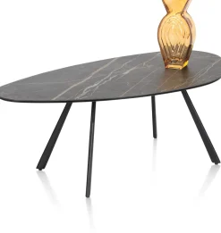 XOOON Montello lage salontafel met keramiek blad 94x49cm