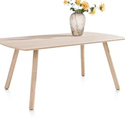 Discount XOOON NIORA eetkamertafel 180 x 100 cm - rechthoek - naturel eiken