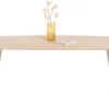 Discount XOOON NIORA eetkamertafel 270 x 120 cm - deens ovaal - zijdegrijs
