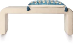 Outlet XOOON Noah bankje H47cm in kleur Crème shop je bij COCOmaison