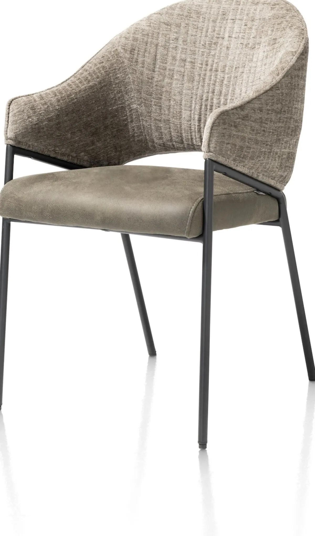 XOOON NOLAN armstoel - zwart frame (ROB) -