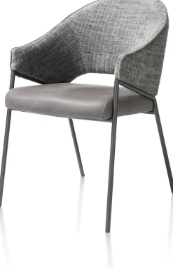 XOOON NOLAN armstoel - zwart frame (ROB) -