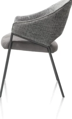 XOOON NOLAN armstoel - zwart frame (ROB) -