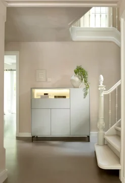 Discount XOOON NOON dressette 148 cm - 3-deuren + 1-lade + 1-niche (+ LED)