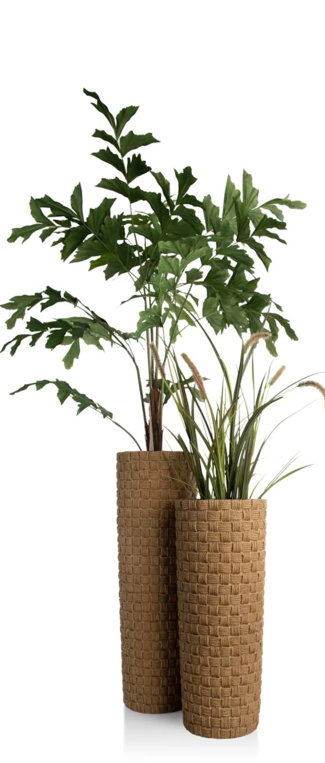 Hot XOOON Noud pot H83,5cm in de kleur Bruin - COCOmaison