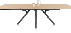 Clearance XOOON Novello uitschuiftafel 170 x 100 cm in de kleur Naturel -