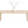 Outlet XOOON ODDA eetkamertafel 260 x 110 cm - Deens ovaal - naturel eiken