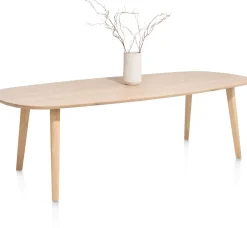 Outlet XOOON ODDA eetkamertafel 260 x 110 cm - Deens ovaal - naturel eiken