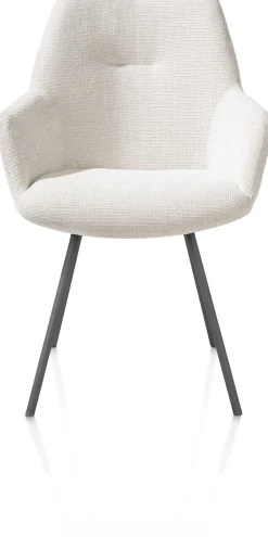 Hot XOOON Odin armleuningstoel in de kleur Ivoor -