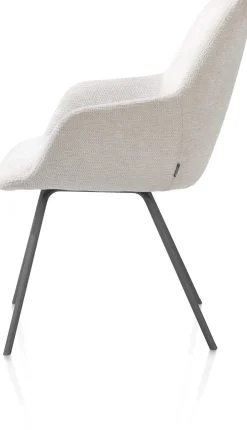 Hot XOOON Odin armleuningstoel in de kleur Ivoor -