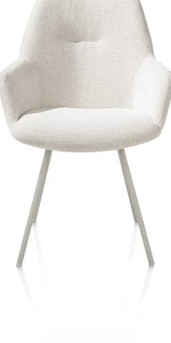 Hot XOOON Odin armleuningstoel in de kleur Ivoor -