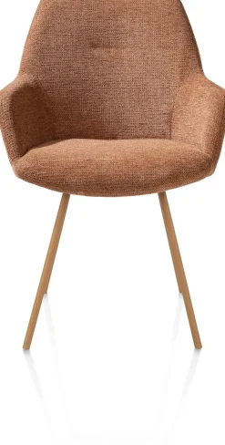 Hot XOOON Odin armleuningstoel stof Vada koper in de kleur Koper -