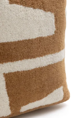 Clearance XOOON Olivia poef (H40cm) in de kleur Bruin - COCOmaison