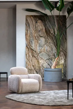 New XOOON Ostia, draaifauteuil stof Derby - beige