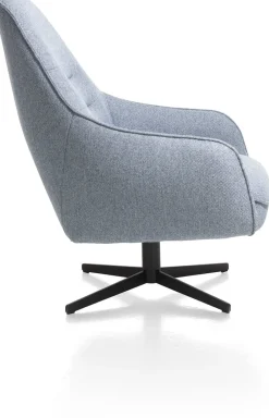 Sale XOOON Oviedo fauteuil met combistof en hoge rug