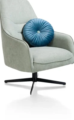 Sale XOOON Oviedo fauteuil met combistof en hoge rug