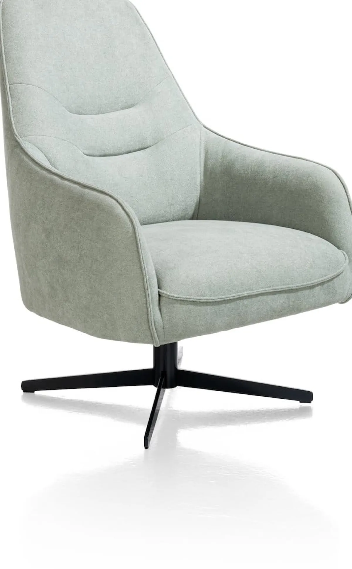 Sale XOOON Oviedo fauteuil met combistof en hoge rug