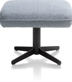 Best XOOON Oviedo poef / hocker met draaipoot of draadframe poot