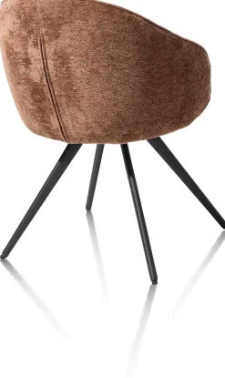 Best XOOON OWEN armstoel 4-poots zwart (ROB) - draaibaar -