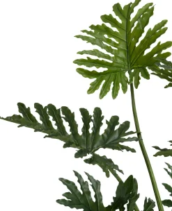 Discount XOOON Philodendron Selloum kunstplant (H125cm) in de kleur Groen