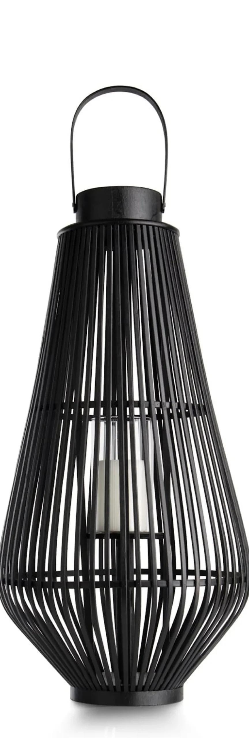 New XOOON Philou windlicht H70,5cm in de kleur Zwart - COCOmaison