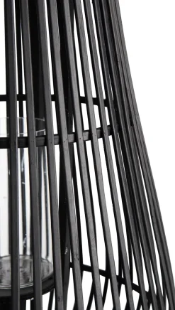 New XOOON Philou windlicht H70,5cm in de kleur Zwart - COCOmaison