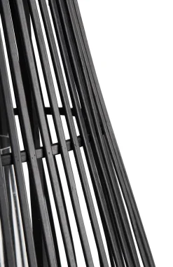 New XOOON Philou windlicht H70,5cm in de kleur Zwart - COCOmaison