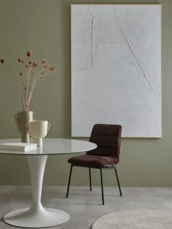 Clearance XOOON Presley vaas H34cm in de kleur Beige - COCOmaison