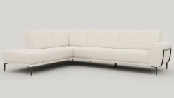 Sale XOOON Puglia, hoekbank links - Vada - Creme