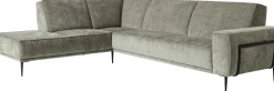 XOOON Puglia, Ottomane klein links - hoek - 3 zits arm rechts