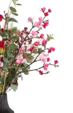 Online XOOON Qunince Spray H97cm kunstbloem in de kleur Roze - COCOmaison