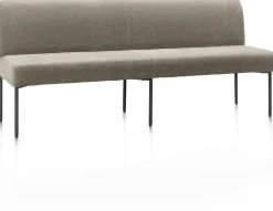 Online XOOON Reverso eetkamerbank 200 cm in de kleur Bruin -