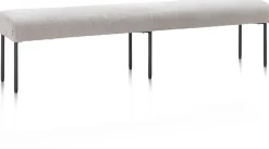 Hot XOOON Reverso eetkamerbank 200 cm in de kleur Kiezel -