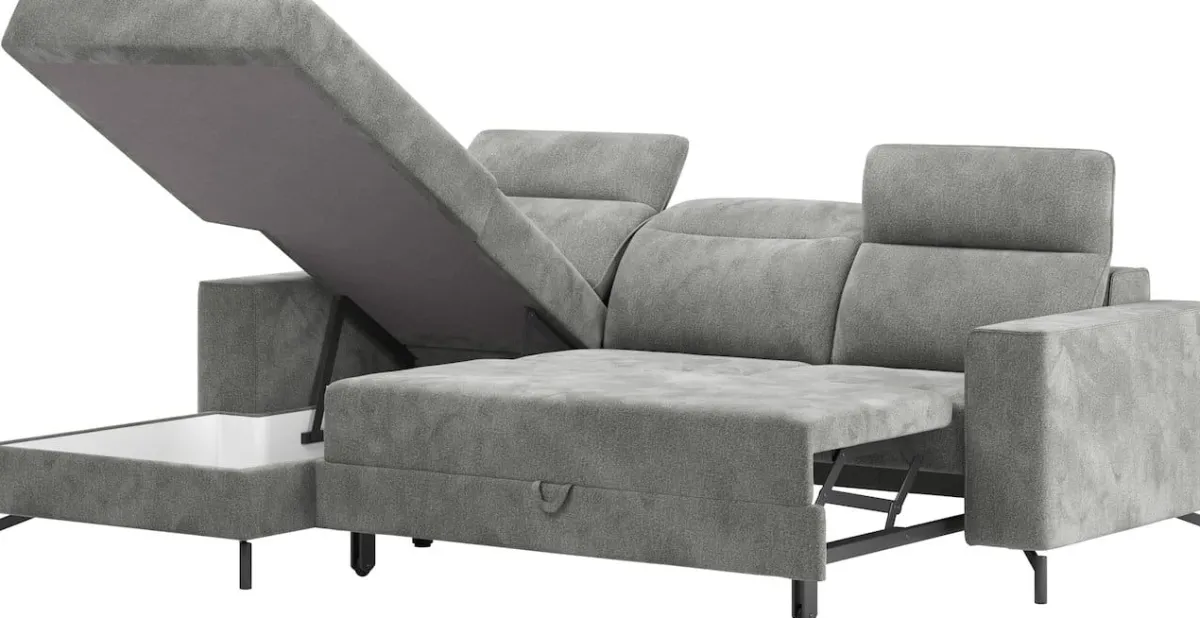 Discount XOOON Rialto, Longchair links - 2,5 zits arm rechts