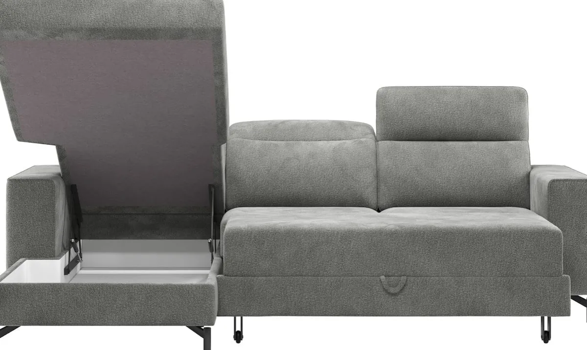 Discount XOOON Rialto, Longchair links - 2,5 zits arm rechts