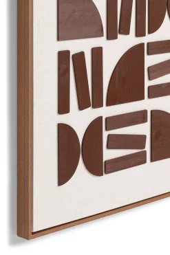 New XOOON Rune schilderij 80x120cm in kleur Bruin shop je bij COCOmaison