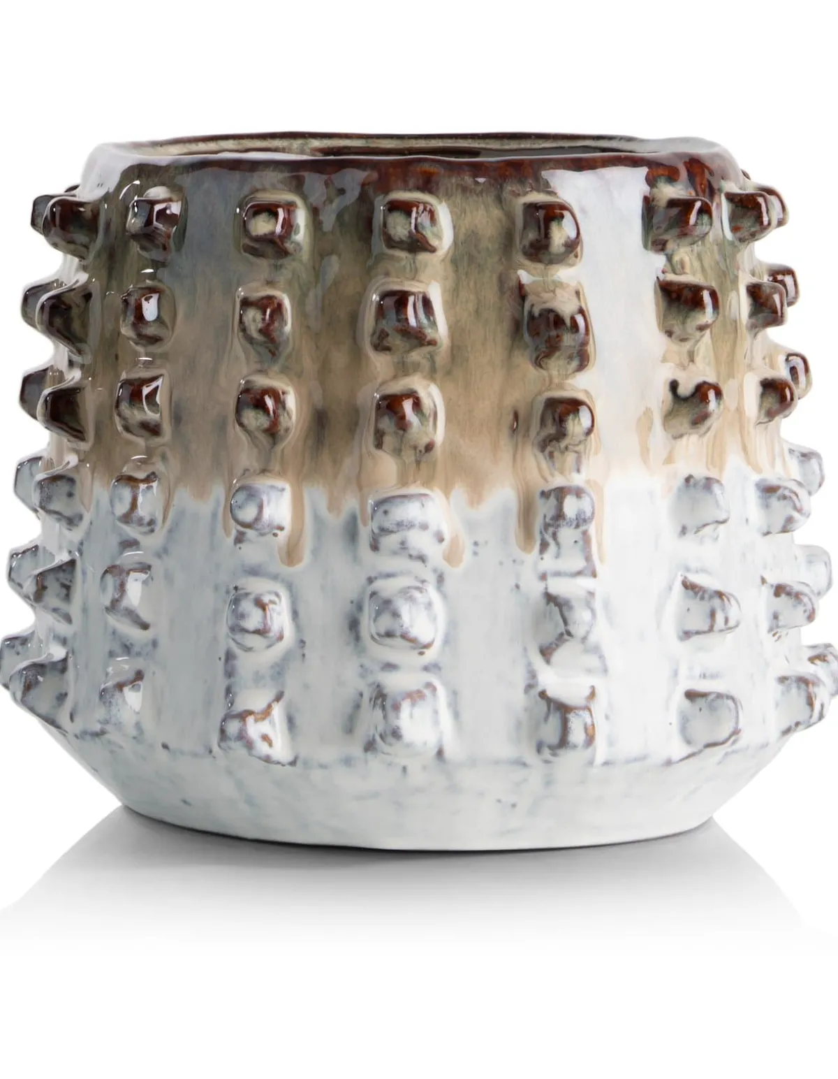 Discount XOOON Saar pot H19cm in de kleur Multi Color - COCOmaison