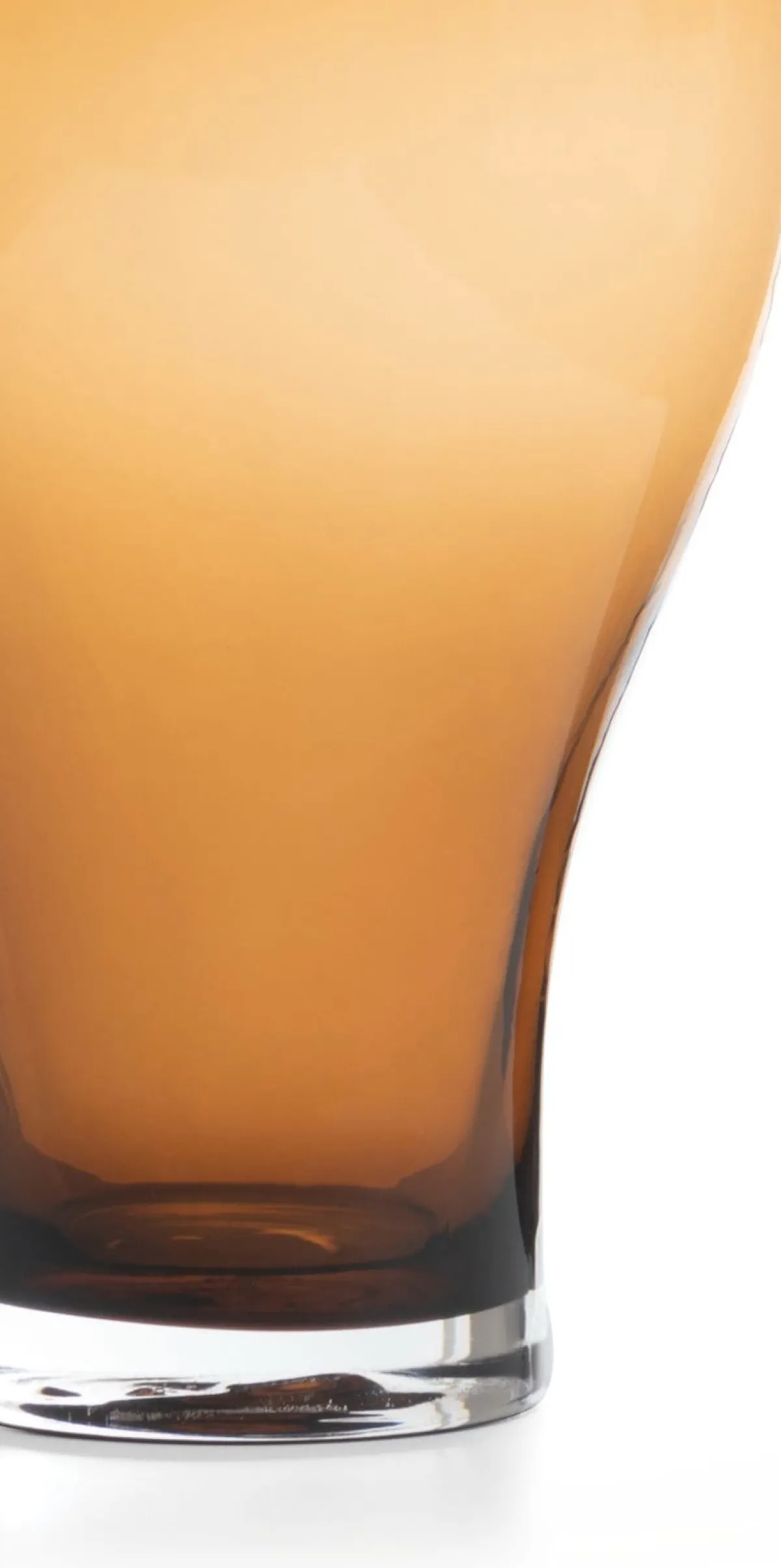 Hot XOOON Sable vaas (H44cm) in de kleur Bruin - COCOmaison