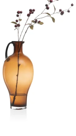 Hot XOOON Sable vaas (H44cm) in de kleur Bruin - COCOmaison