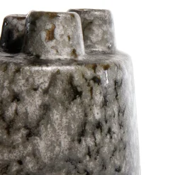 Discount XOOON Safia vaas H15cm in de kleur Zwart - COCOmaison